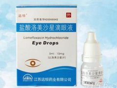 一次用多少盐酸洛美沙星滴眼液